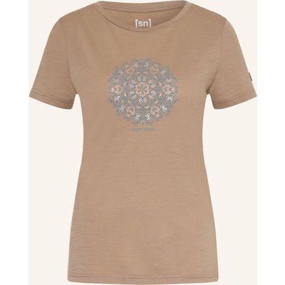 Super.Natural T-Shirt Ornament beige