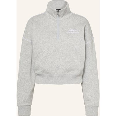 Under Armour Sweat-Troyer Ua Rival Fleece Script grau