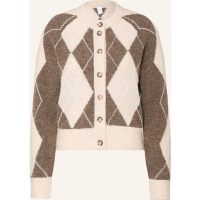 Y.A.S. Strickjacke beige