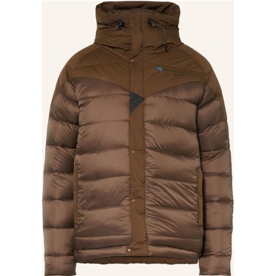 Klättermusen Daunenjacke Bore 3.0 braun