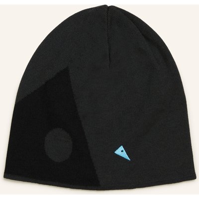 Klättermusen Mütze Heid Light schwarz