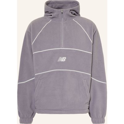 New Balance Fleece-Hoodie Trackside grau