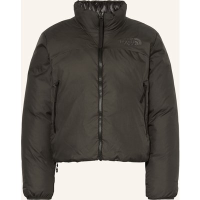 The North Face Daunenjacke Pertex Nuptse Zum Wenden braun