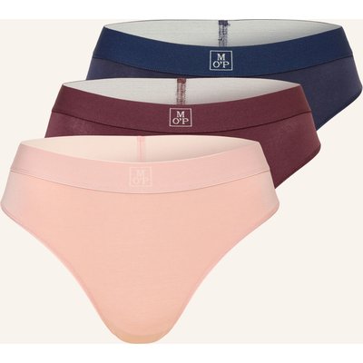 Marc O'polo 3er-Pack Slips rosa
