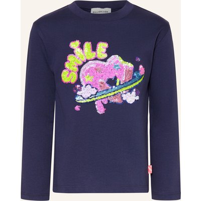 Billieblush Longsleeve Mit Pailetten blau
