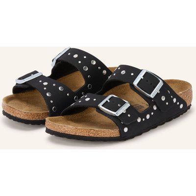 Birkenstock Pantoletten Arizona Rivets Mit Nieten schwarz