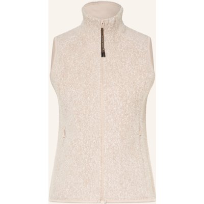 Jeanne Baret Fleeceweste Glace beige