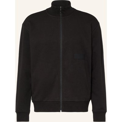 Boss Sweatjacke Collar schwarz