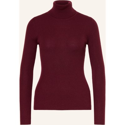 We Norwegians Rollkragenpullover Geilo Aus Merinowolle rot