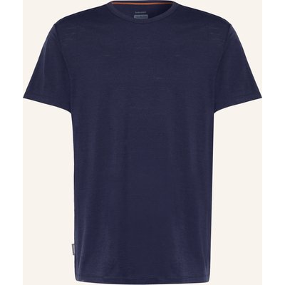 Icebreaker Funktionsshirt 150 Lodge Aus Merinowolle blau