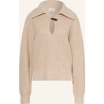 Isabel Marant Troyer Miranda Mit Merinowolle Und Cashmere beige