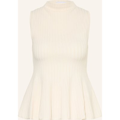 Marella Stricktop Mit Volants weiss