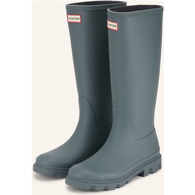 Hunter Gummistiefel Downpour Tall blau