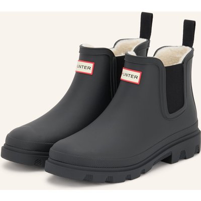 Hunter Gummi-Boots Downpour schwarz
