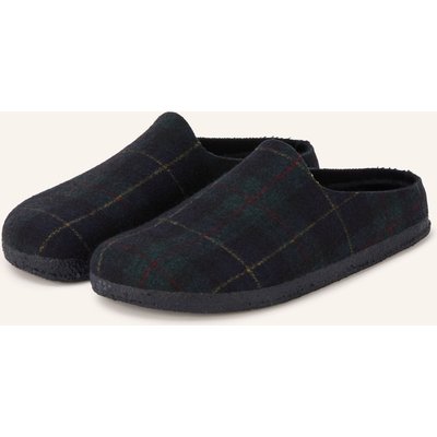 Birkenstock Pantoletten Amsterdam Wrap Dip blau