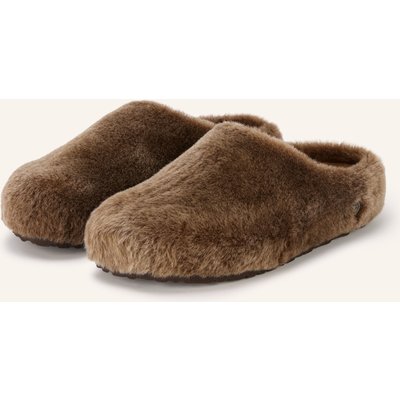 Birkenstock Hausschuhe Amsterdam Wrapped beige