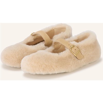 Birkenstock Mary-Jane-Ballerinas Santa Clarita beige
