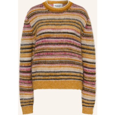Marant Étoile Pullover Morine Mit Mohair gelb