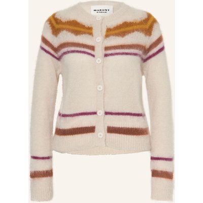 Marant Étoile Strickjacke Molly Mit Mohair weiss