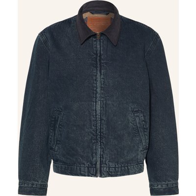 Levi's® Jeansjacke Castro Im Materialmix blau