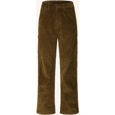 Levi's® Cordhose 568™ Loose Straight Carpenter Regular Fit braun