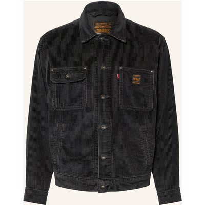Levi's® Cord-Overjacket Sunrise Trucker schwarz