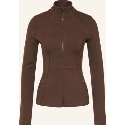 Mrs & Hugs Midlayer-Jacke braun
