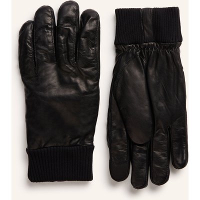 Hestra Lederhandschuhe Fredrik schwarz