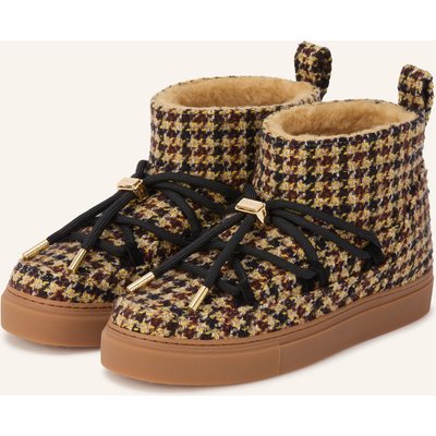 Inuikii Boots Plaid Low beige