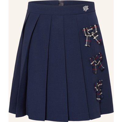 Dolce & Gabbana Faltenrock blau