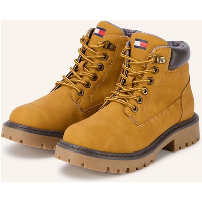 Tommy Hilfiger Schnürboots braun