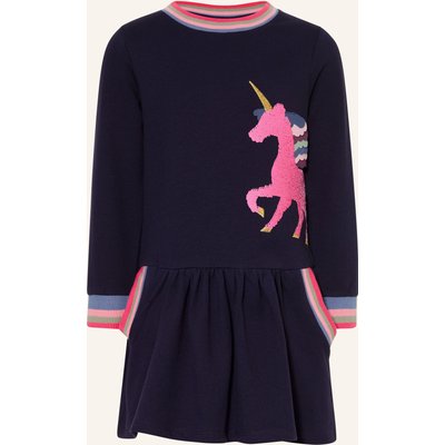 Danamade Sweatkleid Mit Pailetten blau