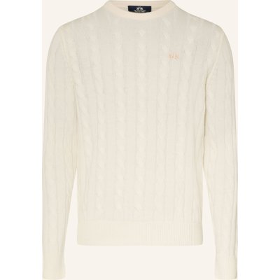 La Martina Pullover weiss