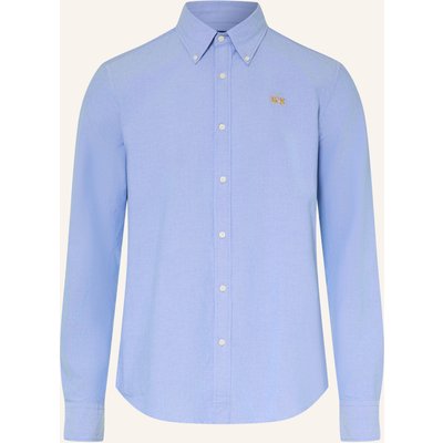 La Martina Oxfordhemd Regular Fit blau