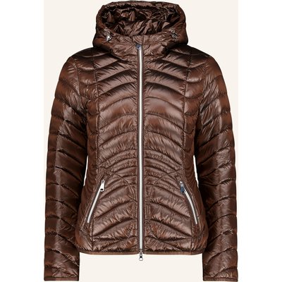 Cartoon Steppjacke braun