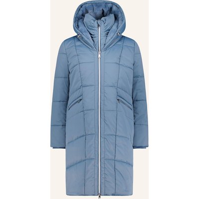 Cartoon Steppmantel blau