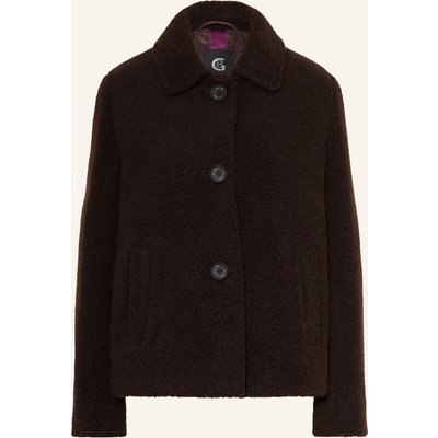 Gil Bret Kastenjacke Aus Teddyfell braun