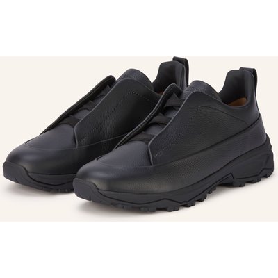 Zegna Slip-On-Sneaker schwarz