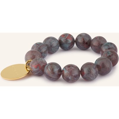 Vanessa Baroni Armband Beads Flex grau