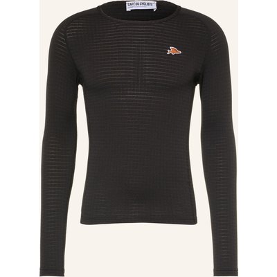 Café Du Cycliste Funktionswäsche-Shirt Coline schwarz