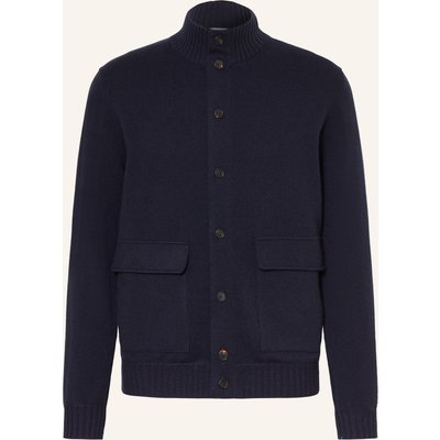 Fioroni Strickjacke Aus Cashmere blau