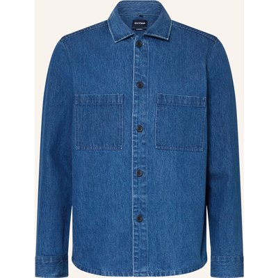 Olymp Jeans-Overshirt blau