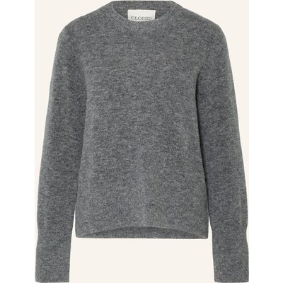 Closed Pullover Mit Alpaka grau