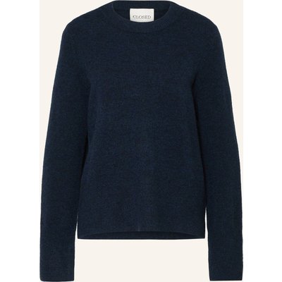 Closed Pullover Mit Alpaka blau