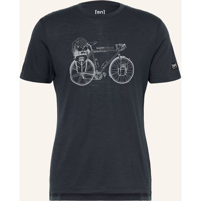 Super.Natural Funktionsshirt Wonder Wheel blau