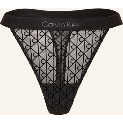 Calvin Klein String schwarz