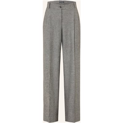 Dolce & Gabbana Marlenehose Aus Flanell grau