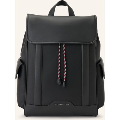 Tommy Hilfiger Rucksack 19,85 L Mit Laptop-Fach schwarz