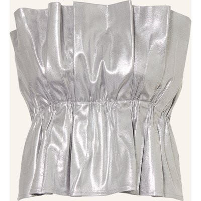 Sosue Cropped-Top silber