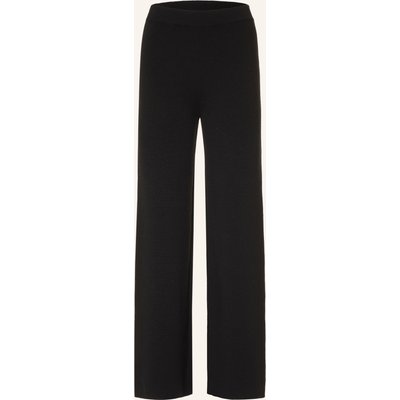 Sosue Strickhose Aus Merinowolle schwarz